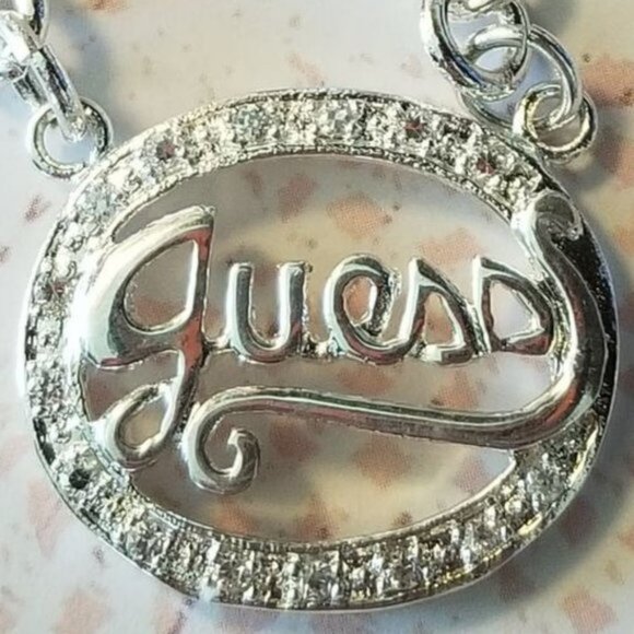 Silver Plated inchGuess inch Bracelet - Picture 4 of 4